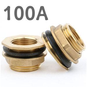 신주 물탱크 피팅 100A 휘팅 탱크소켓 배관부속 황동 수도부속