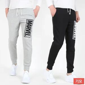 (남성) 기모 트레이닝바지 츄리닝바지 PRI 마블 조거 기모