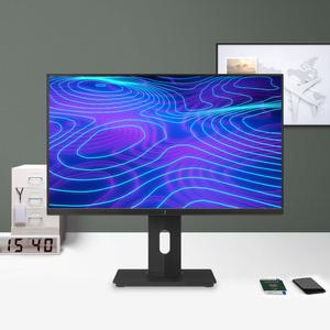 주연테크 V24FM-T 멀티 터치 IPS FHD 61cm 피벗 사무용 컴퓨터 모니터