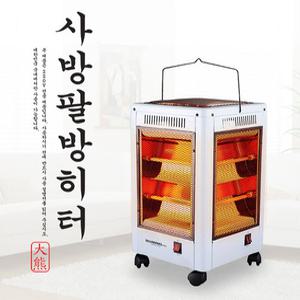오방향 전기 오방난로 5방 난방기 오면 온열기 바퀴형 캠핑 전기히터 전열기 난로