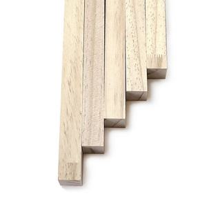 미송 원목쫄대 나무쫄대 각목 원목 몰딩 15x15X600mm (2장)