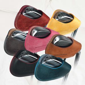 몽카바 프리미엄 가죽 자석 골프채 골프헤드커버 아이언커버 단품