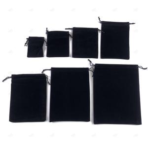 8x10cm 블랙 벨벳 포장주머니 선물보자기 GS0400100I