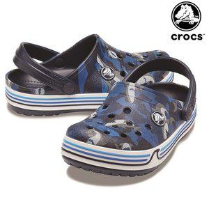 [크록스]22년 크록스 아동 샌들 클래식 라인드 클로그 털신 키즈 206152-410