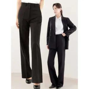 [하프클럽/]편안한 델리아 바지 여성 슬랙스 정장 세트 바지 데일리 출근룩