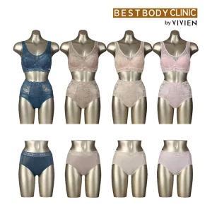 [방송인기] BBC레이스 런닝파워넷 복부보정 여성속옷세트 12종