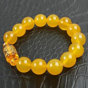 황마노 원석옥팔찌  천연석 남여공용 재물신 핸드메이드 커플팔찌 SL009