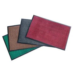 제이오마켓 도트 무지 현관매트 50X80cm 브라운/업소용 사무실 호텔 출입구 실내 바닥 오염방지 카페트 발매트