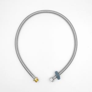 배관부속품 후렉시블호스 온수기전용 수도호스 스테인리스부속 100cm 15A 닛플