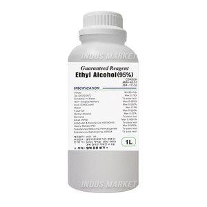 에틸 알코올 95% 1000ml 고순도/에탄올/알콜/에칠알콜/에칠렌