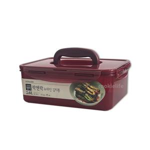 락앤락 뉴와인 김치통 김치냉장고용 장아찌통 2.6L부터