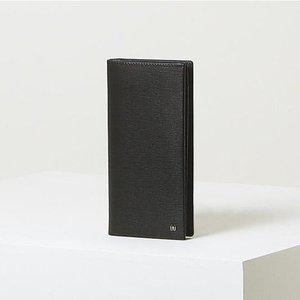 [닥스](센텀시티점)DBWA3E831BK [FELTON] 블랙 가죽 DD로고 모던 클래식 장지갑