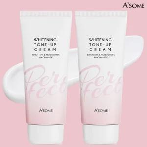 에이썸 미백 화이트닝 톤업 크림 대용량 100ml x2개