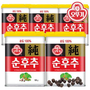 오뚜기 순후추 100g 5캔