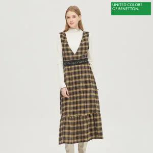 [베네통]베네통 소피아 슬리브리스 원피스 BAOP55161_BG