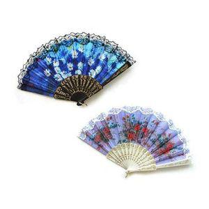 [NS홈쇼핑]엔티크 부채 레이스 여름 휴대용 접이식 선물 꽃무늬[28503171]