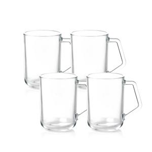 글라스락 내열강화 이지그립머그, 350ml, 4개