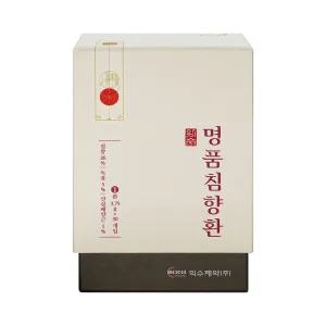 익수제약 말라센시스 침향 26% 명품침향환 30환 1박스,(3.75g*30환) 산삼배양근 녹용