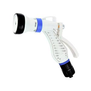 물분사기 스프레이건 고압 세차 원예 청소 메탈 고무호스호환 천산다기능분사기 백색