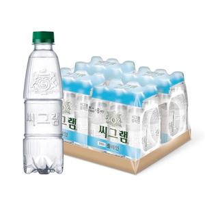 씨그램 플레인 라벨프리 무라벨 350ml 24개