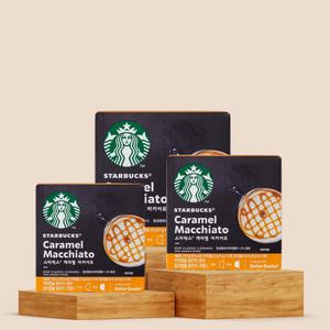 돌체구스토 스타벅스 캡슐 캐러멜 마끼아또 12입x 3개