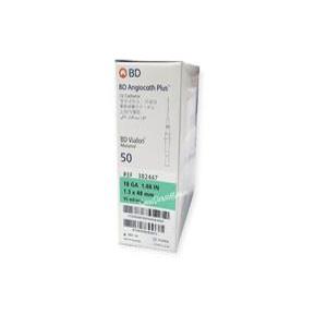 BD Angiocath Plus I.V Catheter 18GA 1.88IN (1.3 x 48mm) 95ml/min 혈관내 튜브 카테타  정맥카테타 아이