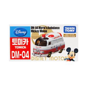 디즈니 토미카 DM-04 웜 앤 미키마우스 구급차