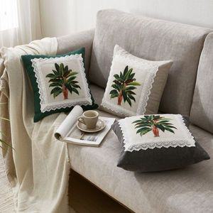 [NS홈쇼핑]이솔홈 알로하 쿠션커버 고급 북유럽쿠션 쇼파 쿠션[33239140]