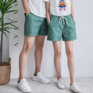 [로즈엘리]남여공용 면스판 카브라 3부 반바지