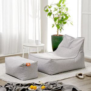 보니타 빈백 초대형 빈백소파 세트 멜란지 TS808 풋스툴세트