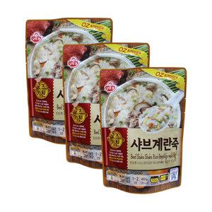 오뚜기 오즈키친 샤브계란죽 450g 3개