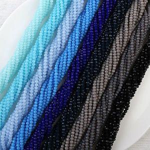 비즈아이 [2-424C]크리스탈 론델컷 2mm 약2.5x3mm (OP) ,1줄(약130개)