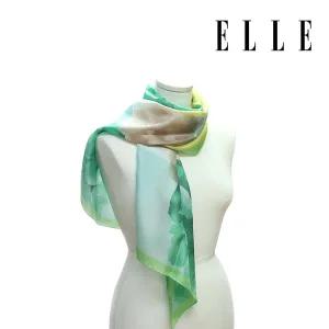 [엘르] 카멜리아 실크 롱 스카프 SE919S005