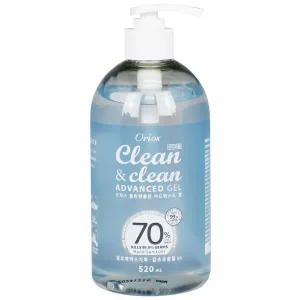 오릭스 클린앤클린 손소독제 520ml 젤타입 펌프형 12개 1박스