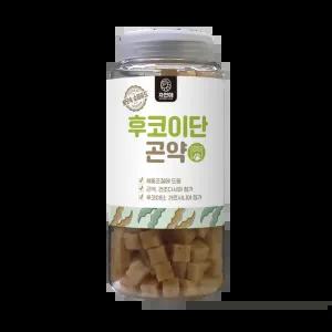 자연애 강아지 간식 후코이단 곤약 다시마 520g