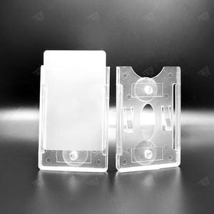 아파트 주차스티커 홀더 부착판 카드 홀더 흡착고무 투명 명함꽂이 GS3200059A