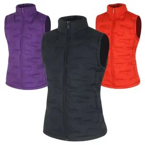 겨울 여성 아웃도어 초음파 발열 패딩조끼 여자 경량 등산복조끼 VWBT-61