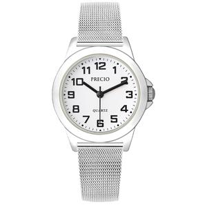 프레시오 학생 여성 수능 아날로그 손목시계 P600-W