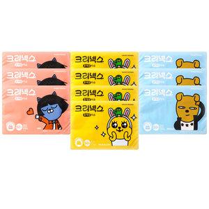 크리넥스 여행용티슈 카카오 프렌즈  50매x10개 (500매)