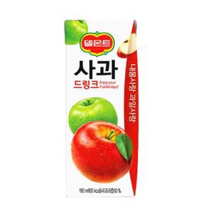 델몬트 사과드링크 190ml 32팩
