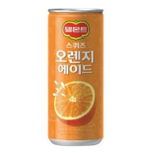 델몬트 스퀴즈 오렌지에이드 240ml 30캔
