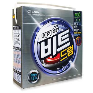비트 드럼용 가루세제 카톤 본품 2.8kg 1개