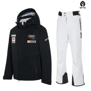 지프로그 스키복 로체 큐티 블랙 여성용 세트 보드복