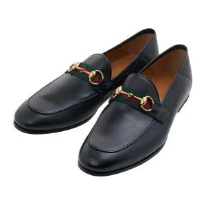 [롯데백화점]구찌 웹 호스핏 레더 로퍼 581513 DLCC0 1078