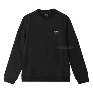 [롯데백화점]아페쎄 23FW 여성 COEZD F27700 LZZ 로고 자수 맨투맨 티셔츠 블랙