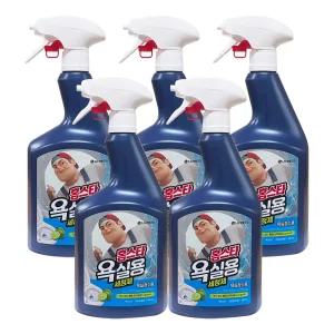 엘지생활건강 홈스타 맥스프레쉬 욕실용 세정제 900ml 5개 / 욕실 변기 물때 찌든때 곰팡이 청소세제