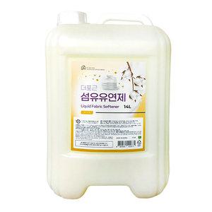 위아홈 더포근 섬유유연제 클린코튼향 업소용 가정용