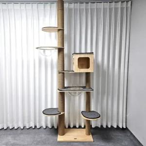 펫이랑 킹덤 캣폴타워 캣타워 고양이 숨숨집 스크래쳐 장난감