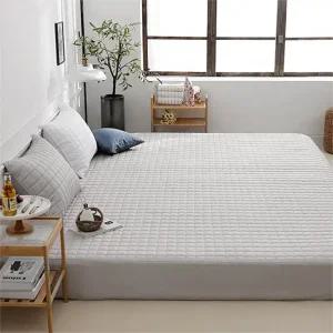 순면 누빔 패밀리 침대 매트리스 커버 Q+Q (300x200)