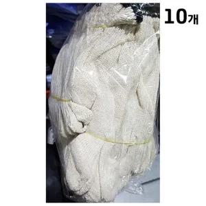 면장갑 기사 녹색줄 )X10 면장갑 식자재 식당용